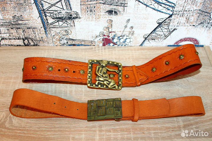 Винтажный ремень из СССР
