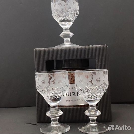 Хрустальные бокалы, рюмки лзхс
