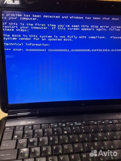 Ноутбук asus K50AB