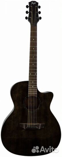 Flight GA-150 BK - Гитара акустическая шестиструн