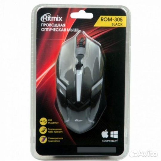 Мышь Ritmix ROM-305