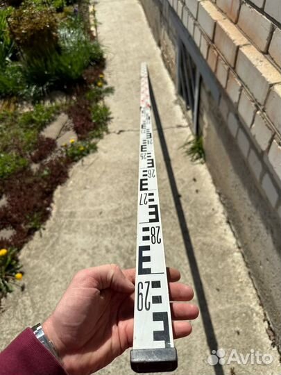 Рейка для нивелира