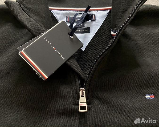 Мужской свитшот Tommy Hilfiger с воротом