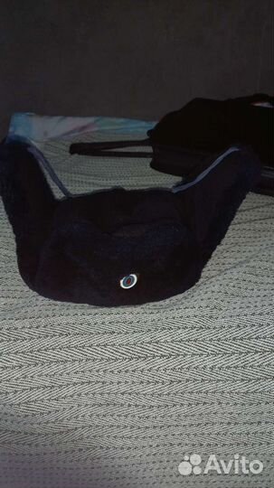 Шапка ушанка мужская с кокардой