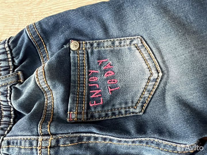 Джинсы для девочки 86