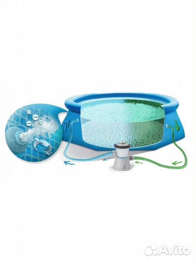 Фильтрующий насос бассейна Intex Новый