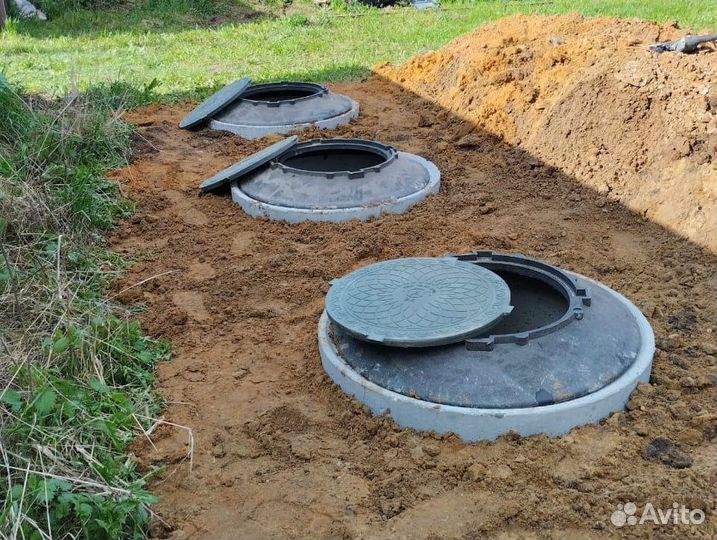 Септик из бетонных колец, Дренаж участка