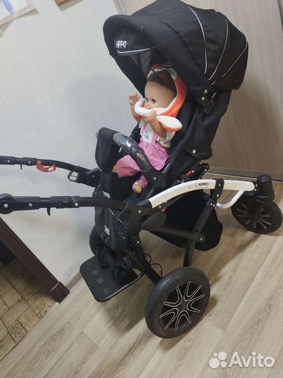 Инвалидная коляска складная бу