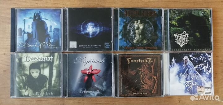 Cd диски рок и металл