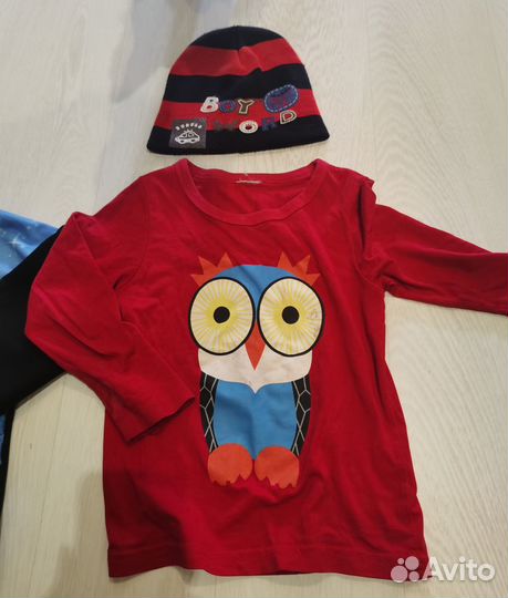 Вещи на мальчика 4-5 лет, пакетом