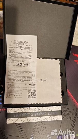 G.Skill Trident Z Royal Elite F4-3600C14D-32gtesa