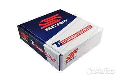 Титановые подножки scar KTM Husqvarna gas gas