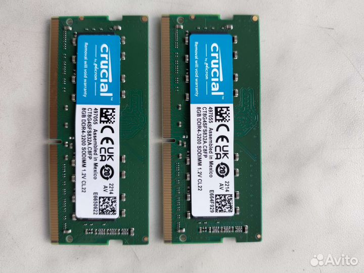 Оперативная память для ноутбука ddr4 16gb