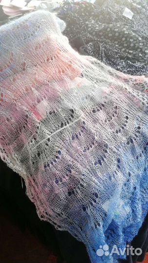 Оренбургский пуховый платок