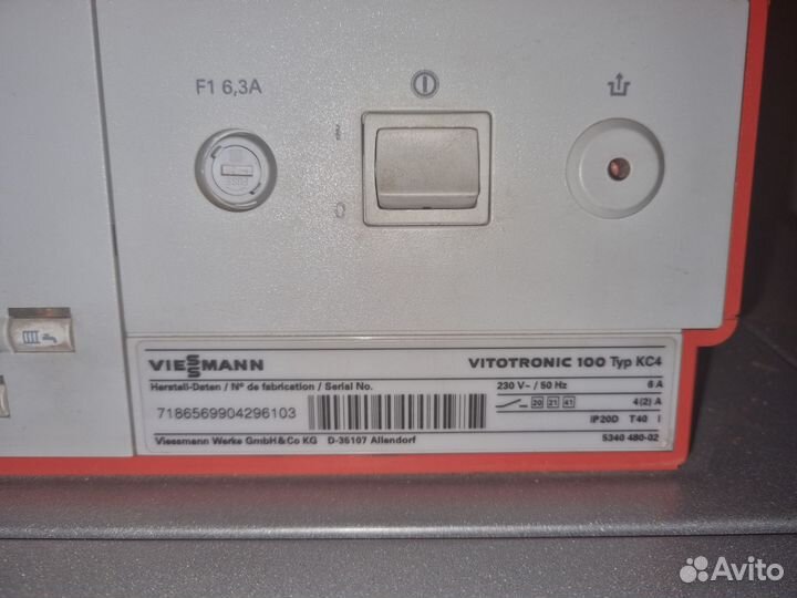 Газовый котел viessmann vitogas -100f