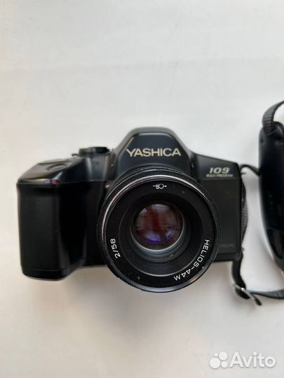 Пленочная камера Yashica 109 MP / Helios 44M