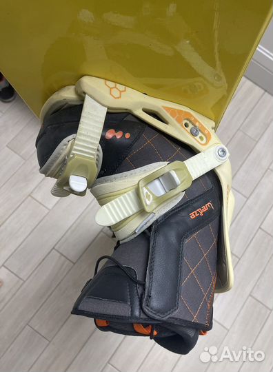 Сноубрд 132см denton с ботнками Wed'ze FR1