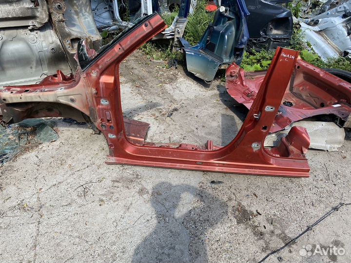 Порог левый Skoda Fabia 2