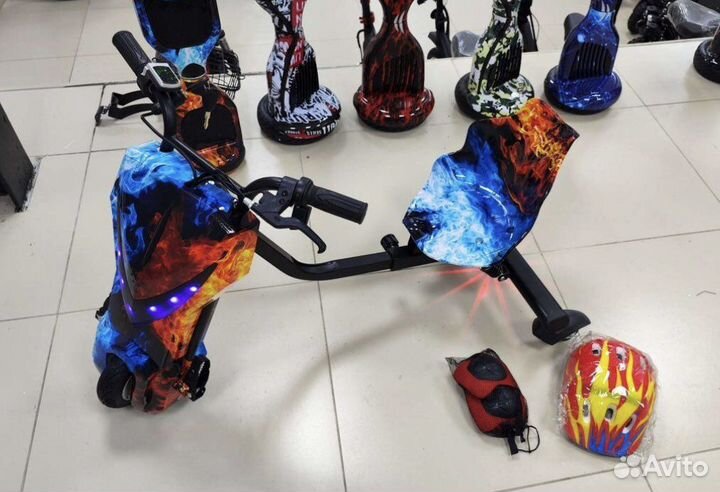 Дрифт карт электро огненный