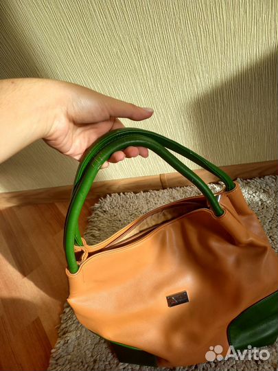 Сумка кожаная женская