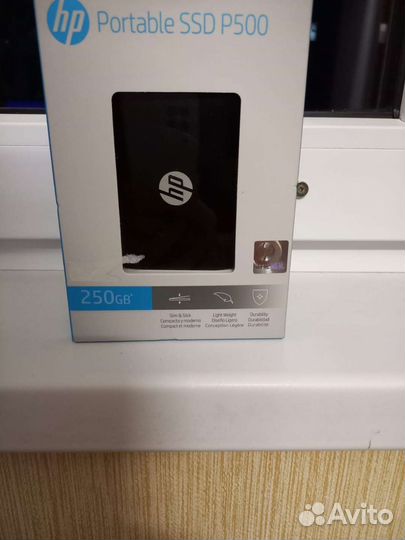 HP Portable SSD P500 250GB новый диск ссд