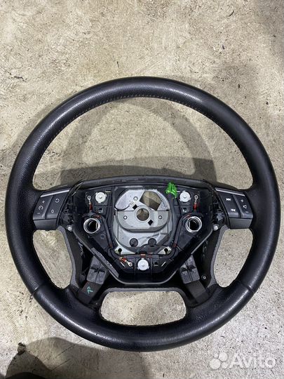 Руль черный кожа для Volvo xc90