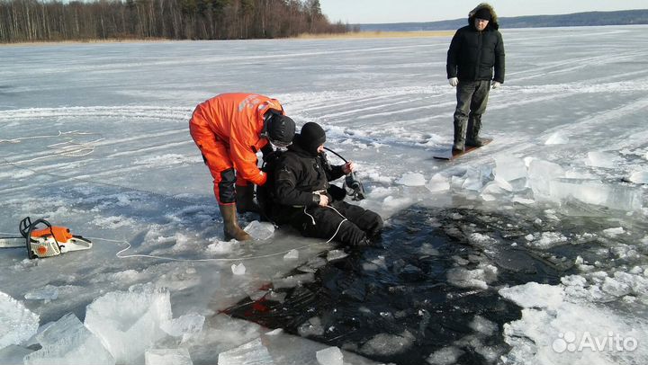 Водолазные работы, услуги водолазов