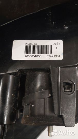 Фонарь правый Renault Sandero Stepway