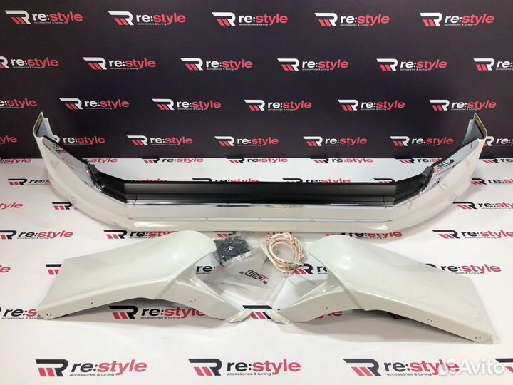 Губа передняя Toyota Land Cruiser Prado 150 T1020