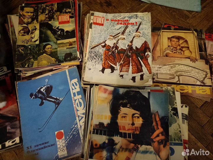 Журналы огонек, смена