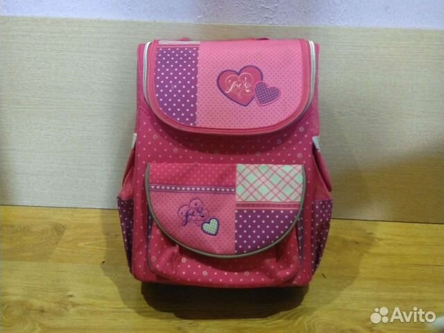 Рюкзак школьный для девочки Hatber в отличном сост