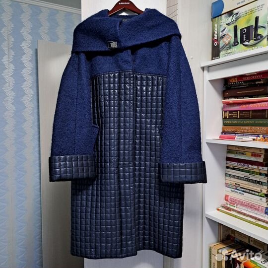 Пальто женское зимнее 52 пакетом бу