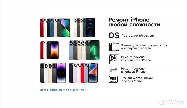 Ремонт iPhone, Apple и Samsung