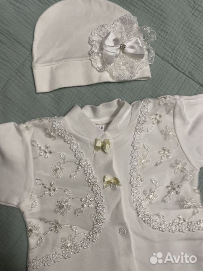 Конверт на выписку с костюмом