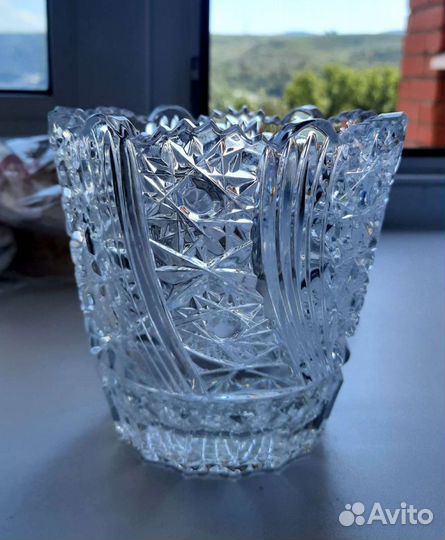 Ваза хрустальная СССР