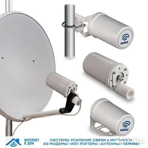 Комплект для установки в спутниковую антенну