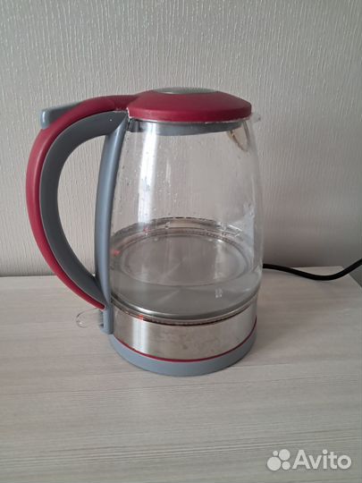 Чайник электрический стеклянный бу