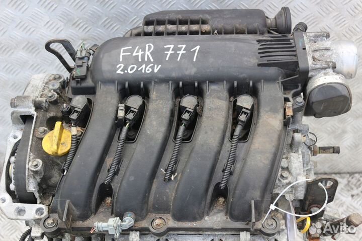 Двигатель Renault 2.0 И (Рено) F4R771 scenic 2006г