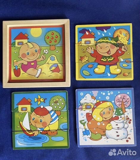 Пазлы для детей 2-5 лет