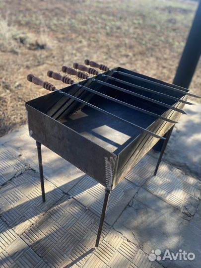 Мангал разборный новый