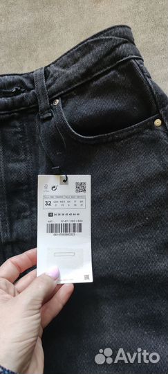 Джинсовые шорты zara новые