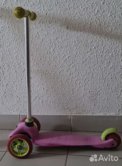 Самокат детский трехколесный бу