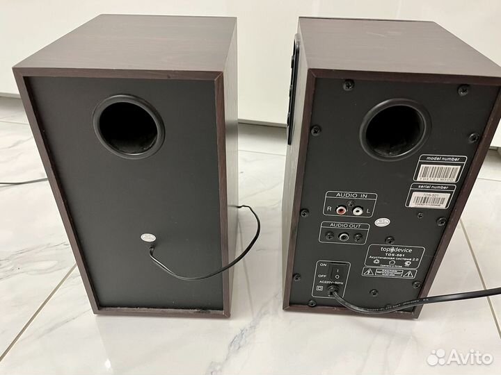 Компьютерные колонки 2.0 TopDevice TDS-501
