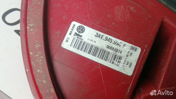 Фонарь задний правый Volkswagen Passat
