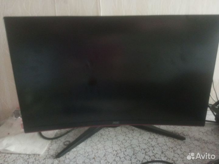 Игровой Монитор 144 гц AOC 27дюймов изогнутый
