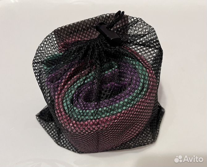 Спортивный валик и фитнес резинки