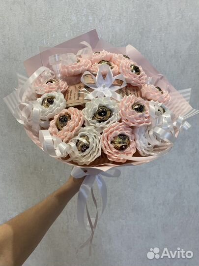 Букет и чай, подарочные боксы