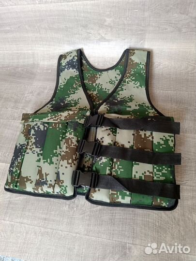 Новый жилет утяжелитель с грузом+ 16 кг