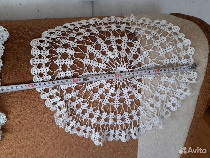 Салфетки крючкотворные