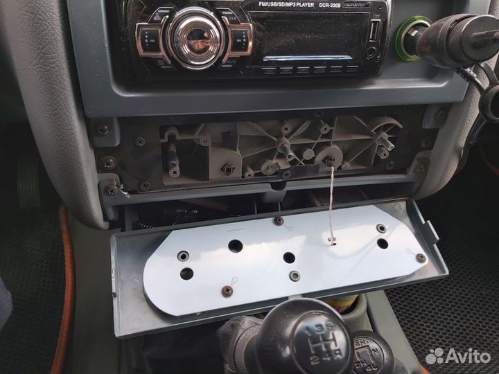 Подсветка панели климата Патриот дорестайлинг